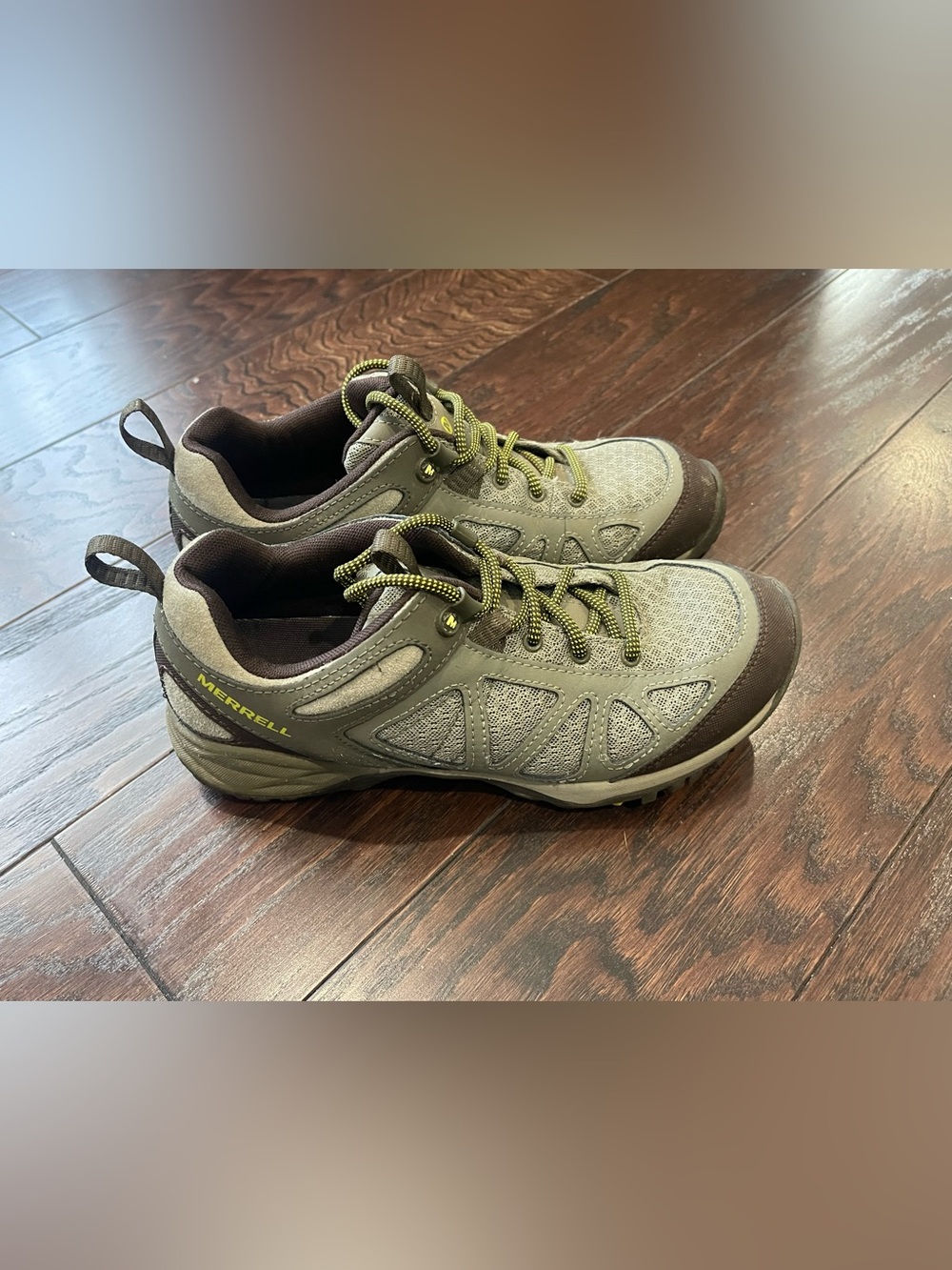 Merrell Siren Sport Q2 Dusty Olive Women Size 8 Hiking Outdoor Low Boots